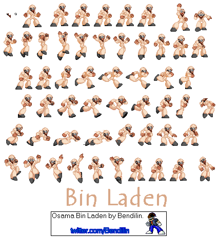 Osama Bin Laden by Bendilin.